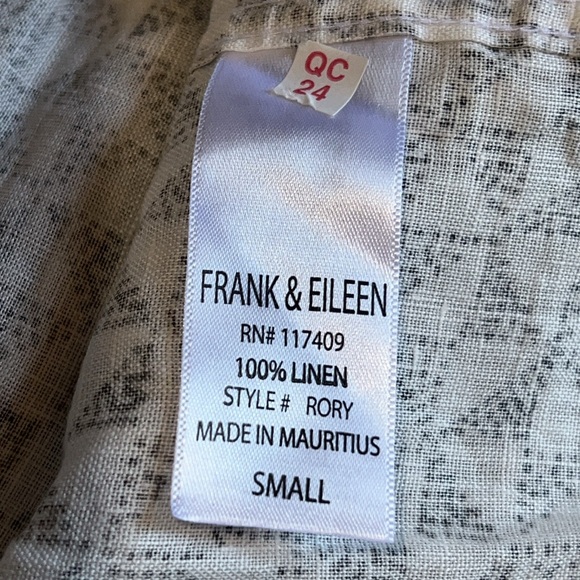 NWOT- Frank & Eileen Rory Maxi Shirt Dress- Size S - Picture 11 of 13